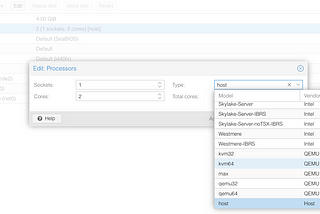 MongoDB Service (Result: core-dump) in Proxmox