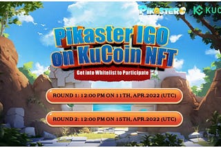 PIKASTER LAUNCHES IGO ON KUCOIN