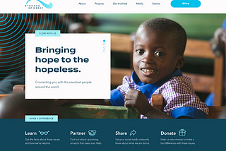 Our new website design