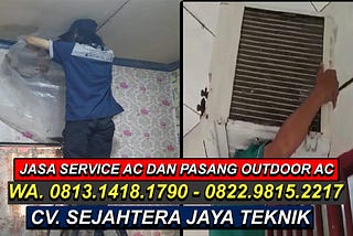Jasa Pasang AC di Srengseng Sawah — Cipedak — Jakarta Selatan WA.