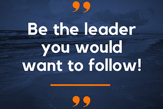 Leadership is about learning to open your heart.