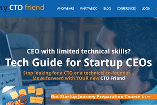 My CTO Friend Journal #9