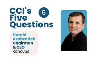 Five Questions with Ranovus CEO Hamid Arabzadeh