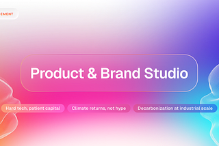 Product & Brand Studio