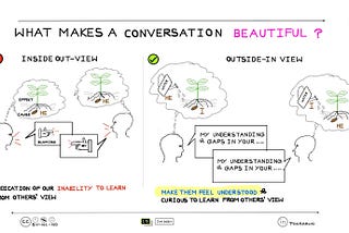What makes a conversation beautiful?