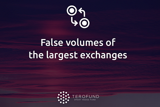 False Volumes of the Largest Exchanges