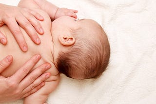 Massagem em Bebês