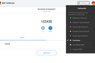 Develop and Deploy a smart contract on ParaState’s testnet