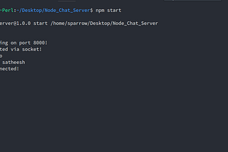 Simple Chat Server Using Nodejs & Socket.io