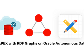 Using APEX with RDF Graphs on Oracle Autonomous Database