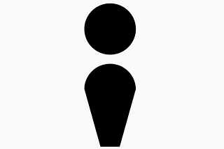 Gender Neutral Person Icon / Design
