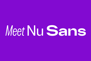 Designing Nubank's typeface