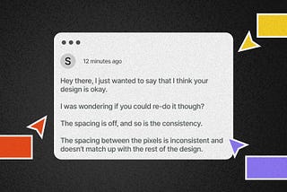 Afraid of negative feedback for your design work? Try this instead