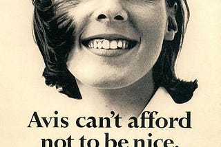 Avis Brags about its Second Position — And Gives Us a Marketing Lesson in it