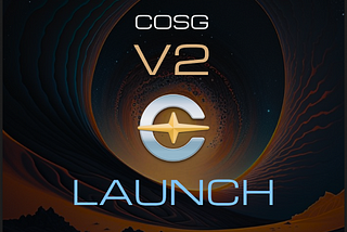 COSG Token Launch and Game Updates