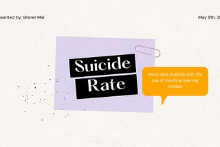 Data Analysis on Suicide Rates (follow-up analysis after EDA)