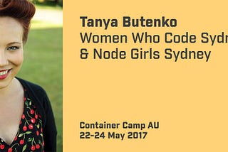Meet the Container Community Leaders: Tanya Butenko