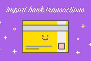 Import transactions from bank cards