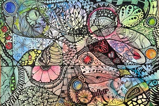Intuitive Painting with Watercolor and Ink (Part 2)