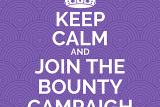 Join the bounty campaign!