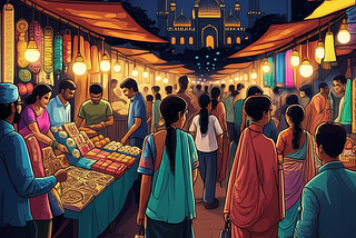 🕌 Title: “The Night Before Eid: A Celebration Beyond Sacrifice”