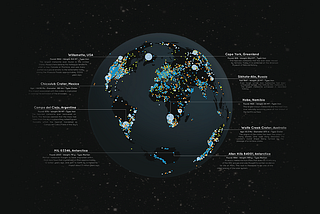 How We Visualized Meteorite Impacts