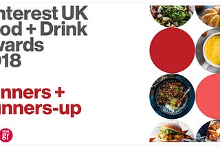 Pinterest UK Food + Drink Awards Winners + Runners-up — revealed!