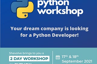 Opportunity to become Python Expert