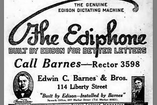 The Man Who Helped Edison Sell