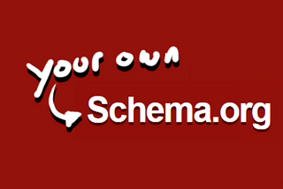 Building Your Own Schema.org