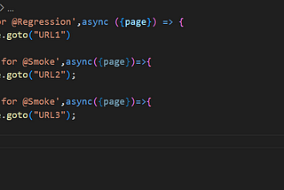 Tagging tests and control the execution from command line parameters.