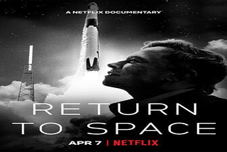 An Emmy Award nominated for the “Return to Space” documentary.