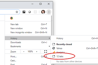 How to restore tabgroups in chrome