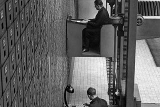 The ideal bureaucratic office: Prague 1937