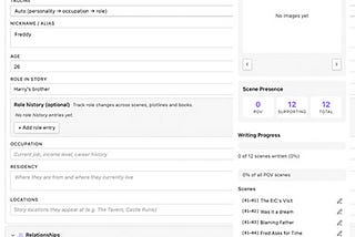 Tech: StoryLine Obsidian Plug-in