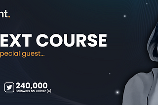 Our next course… Featuring a very, very special creator.