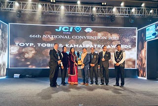 Ankur Maheshwary Receives JCI Outstanding Young Persons of India (OYP) Award 2021