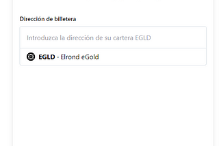 Tu primera compra eGLD