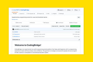 CodingBridge: Documentation of development  in progress