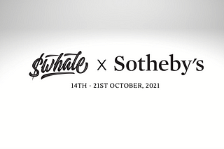 $WHALE x Sotheby’s: Natively Digital 1.2 and What it Means for $WHALE