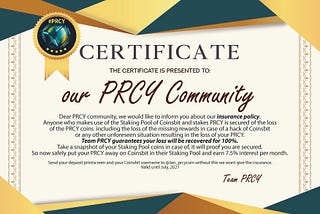 PRCY Coin