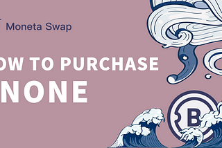 How to Purchase $NONE on MonetaSwap