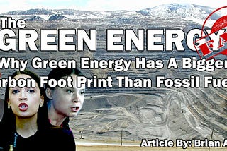 The Green Energy Fail