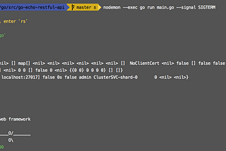 Automatic Reloading in Go(Nodemon)