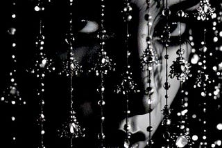 A Black-veiled Girl  Should Be Washed With Stars