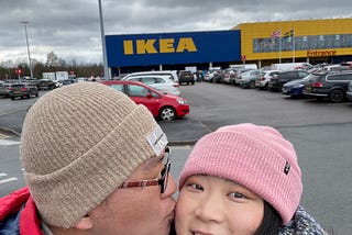 Trip With Little Couple in IKEA