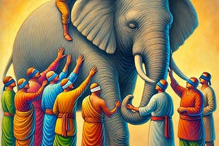 Don’t Be The Blind Men Touching The Elephant