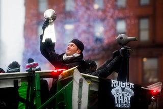 A Patriots Parade in Boston