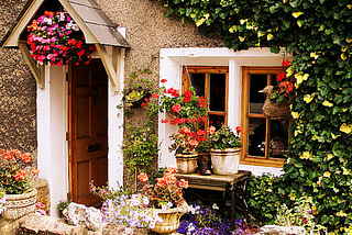 Garden Cottage, Heysham, Lancashire, England