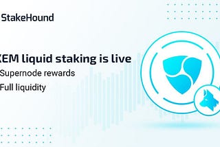 Liquid staking with stXEM is now live!